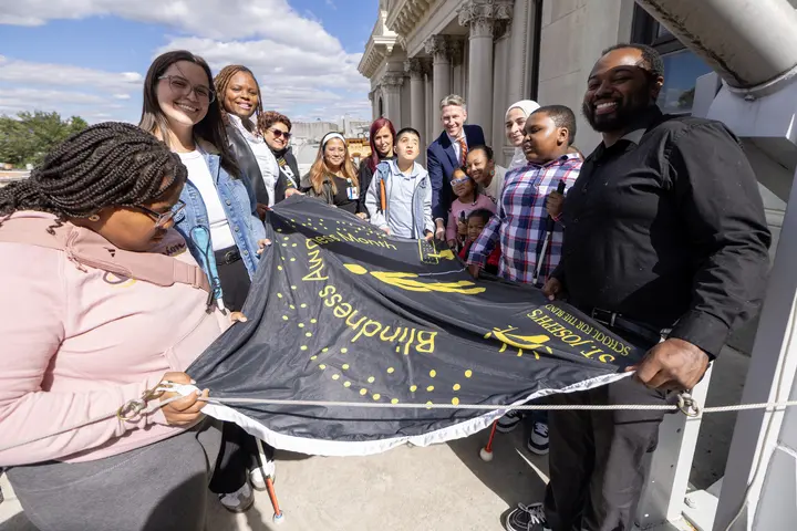 October is Blindness Awareness Month