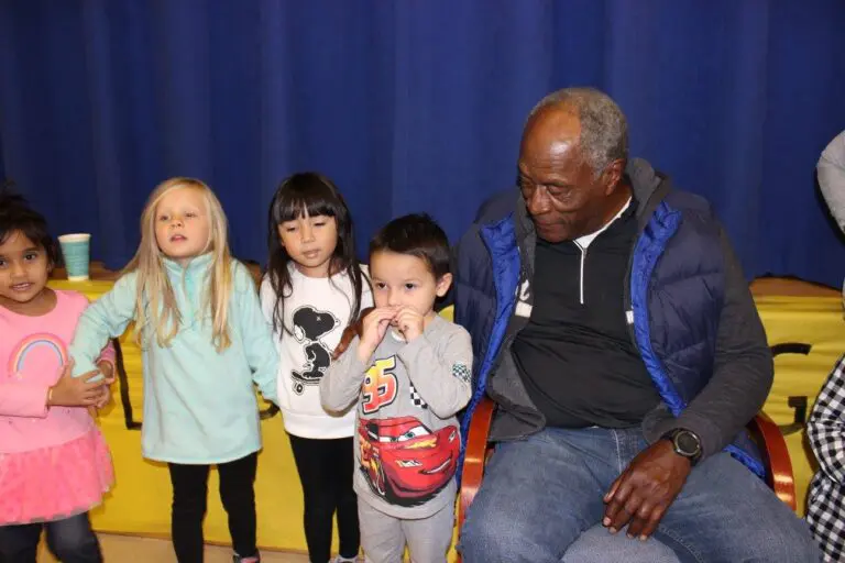 Actor John Amos Visits St. Joseph’s