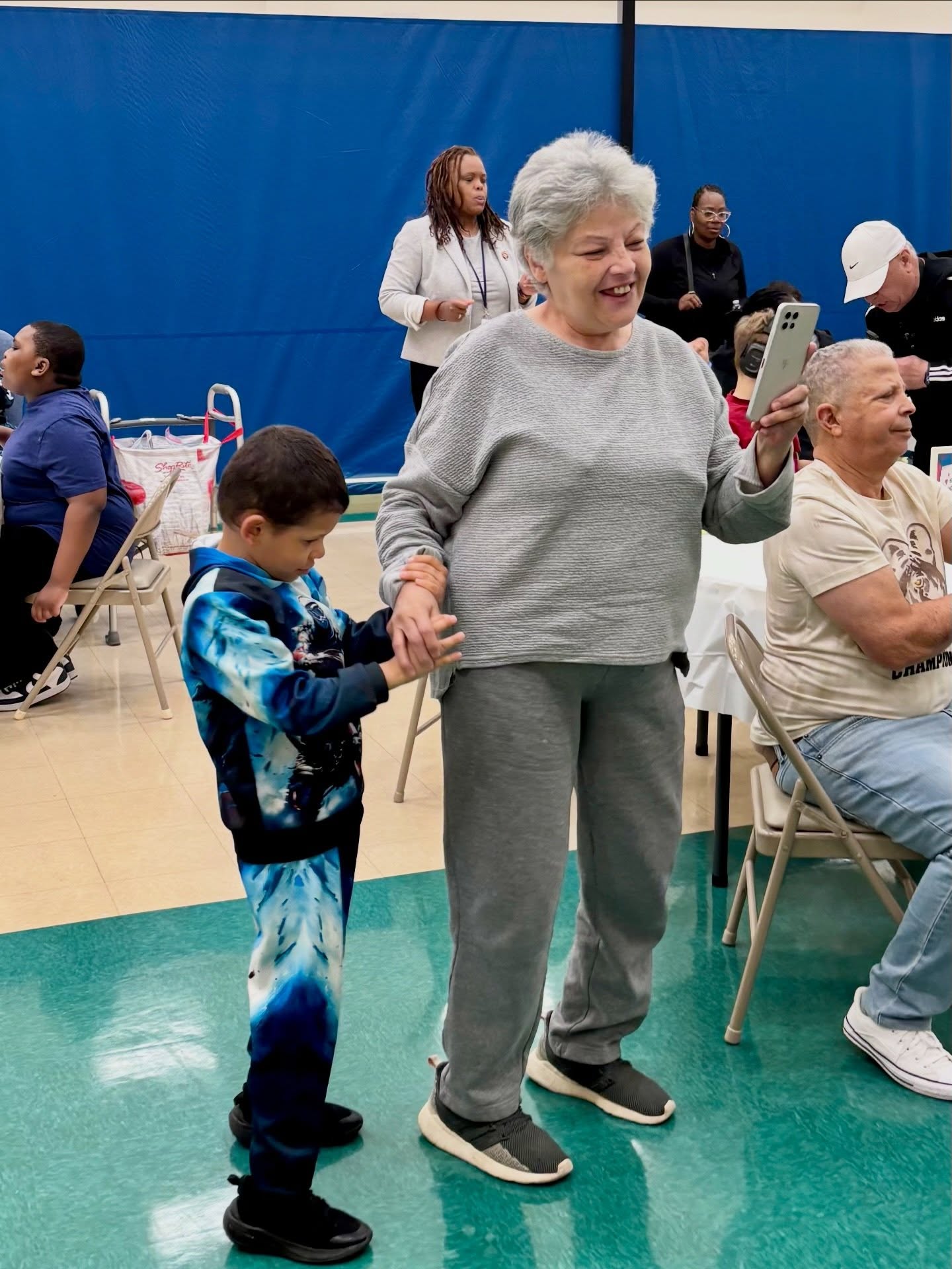 We celebrated grandparents today with good food, great music, creative crafts, games and photo booth fun!