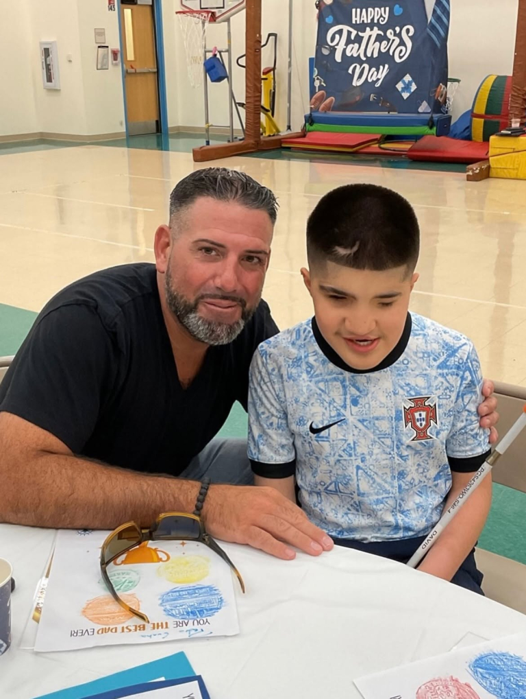 Today we had a Father’s Day breakfast and celebrated the special men in our students’ lives.
