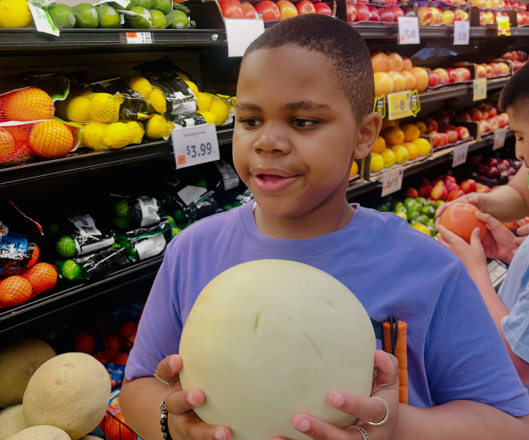 During our “Community Exploration” week, students and adult clients had opportunities to learn more about the people, places, and services that help keep our community moving, safe, and connected. Ms. Barbara’s class took a walk to Stop & Shop, while Ms. Lauren’s class visited Renato’s Pizza Masters and Angel’s Recipe Ice Cream & Crepes for some hands-on exploration out in the community.