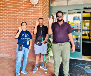 During our “Community Exploration” week, students and adult clients had opportunities to learn more about the people, places, and services that help keep our community moving, safe, and connected. Ms. Barbara’s class took a walk to Stop & Shop, while Ms. Lauren’s class visited Renato’s Pizza Masters and Angel’s Recipe Ice Cream & Crepes for some hands-on exploration out in the community.