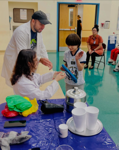Our students—and even some teachers—unleashed their inner mad scientists with hands-on experiments, sensory-rich activities, a visit from Mad Science, and field trips to Liberty Science Center!