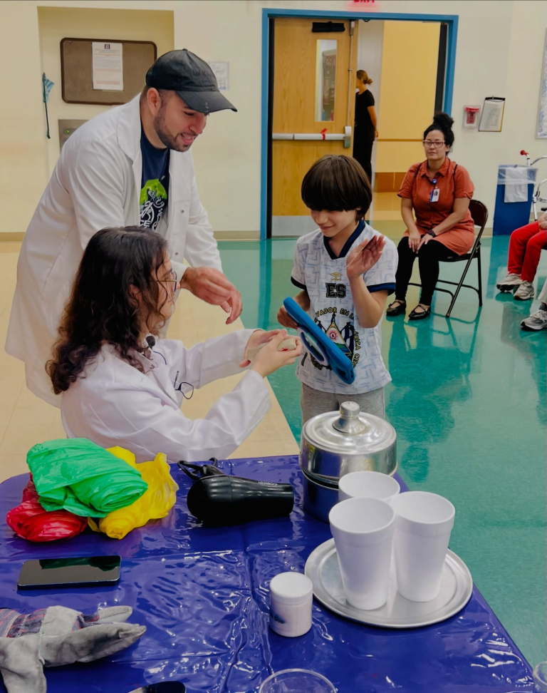 Our students—and even some teachers—unleashed their inner mad scientists with hands-on experiments, sensory-rich activities, a visit from Mad Science, and field trips to Liberty Science Center!