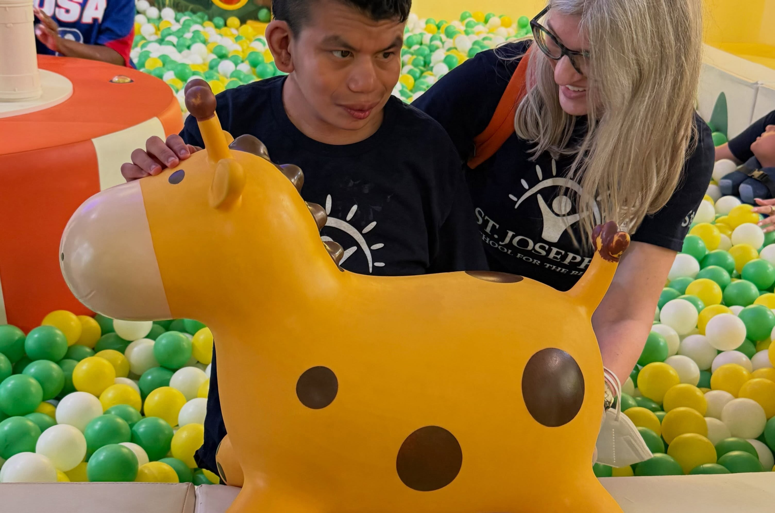 Our students explored, played, climbed and discovered new activities and sensory experiences.
