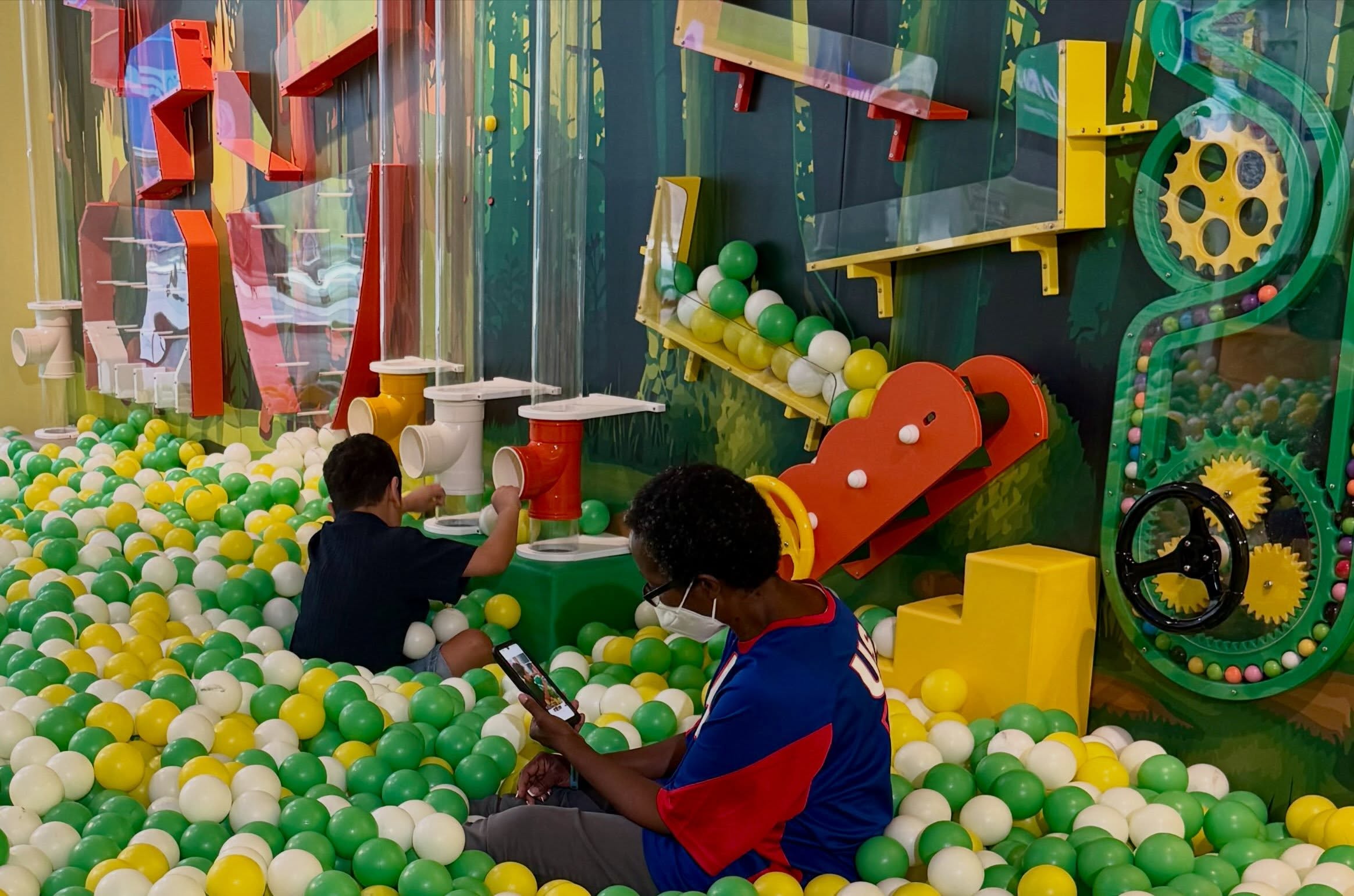 Our students explored, played, climbed and discovered new activities and sensory experiences.