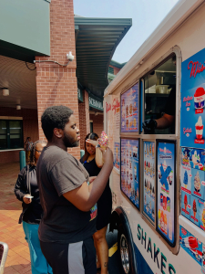 Our “Carnival Week” is in full swing and included one of our favorite traditions: a visit from the Mr. Softee Ice Cream Truck!! 🍦
Students and staff enjoyed the cool treat on a hot summer day