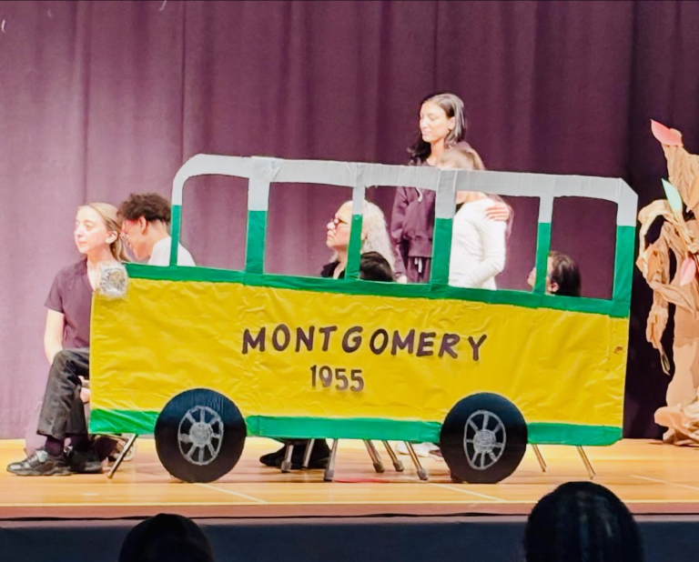 Black History Month Assembly! Ms. Jill‘s and Ms. Barbara‘s classes took us on an epic time travel journey yesterday!